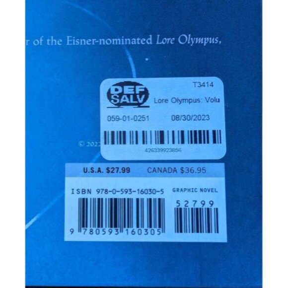 Lore Olympus: Volume Two by Rachel Smythe - Picture 9 of 10